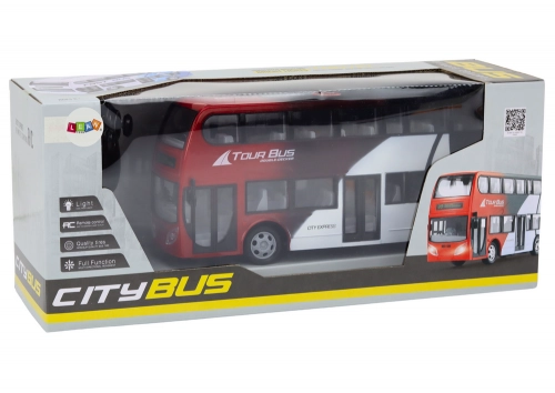 Radiovadāmā Divstāvu autobuss ar pulti
