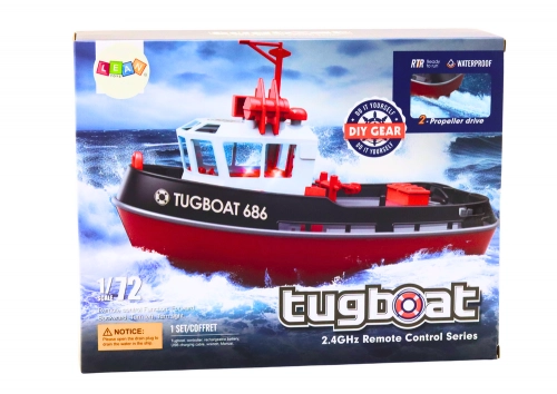 Radiovadāmā laiva ar pulti Motorboat