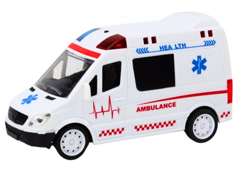 Radiovadāmā mašīna ar pulti Ambulance White