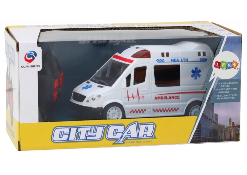 Radiovadāmā mašīna ar pulti Ambulance White