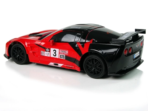 Radiovadāmā mašīna ar pulti Corvette C6.R Red
