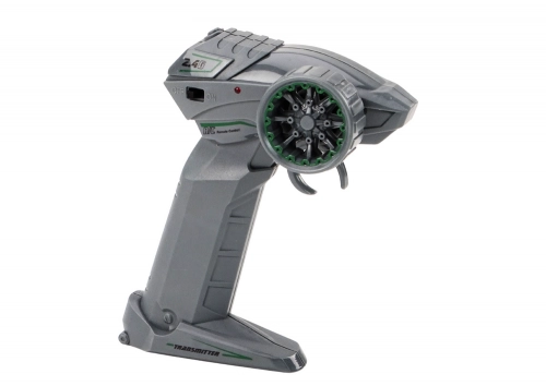 Radiovadāmā mašīna ar pulti Drift Rubber Wheels Green