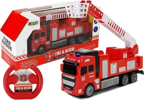 Radiovadāmā mašīna ar pulti Fire Truck