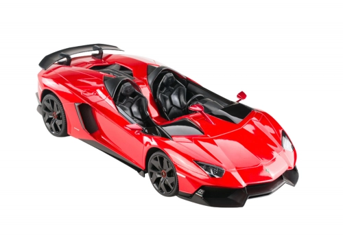 Radiovadāmā mašīna ar pulti Lamborghini Aventador Cabrio Red