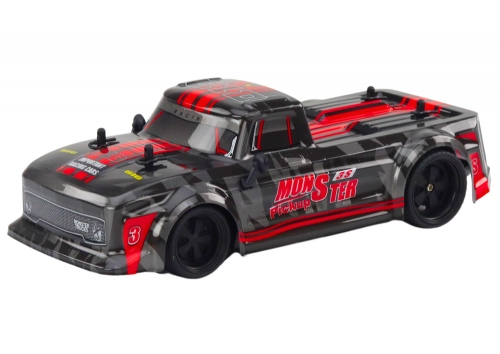 Radiovadāmā mašīna ar pulti Pick-Up Red