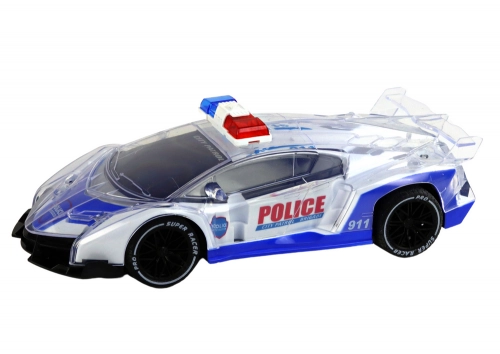Radiovadāmā mašīna ar pulti Police Sports Car