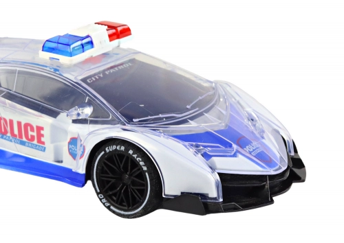 Radiovadāmā mašīna ar pulti Police Sports Car