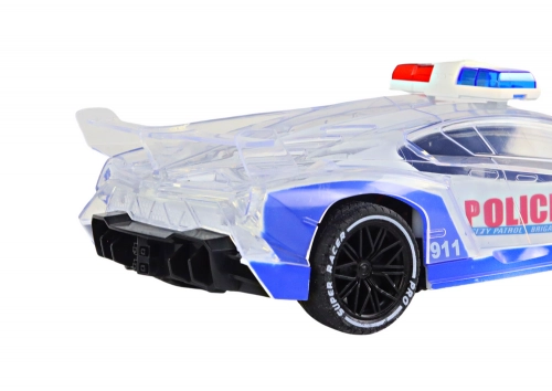 Radiovadāmā mašīna ar pulti Police Sports Car