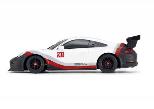 Radiovadāmā mašīna ar pulti Rastar Porsche 911 GT3 White-Gray