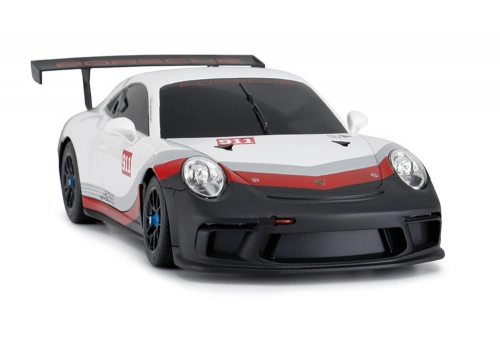 Radiovadāmā mašīna ar pulti Rastar Porsche 911 GT3 White-Gray