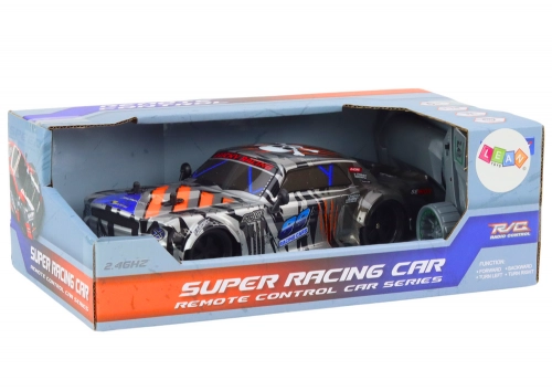 Radiovadāmā mašīna ar pulti Sports Car 1:18 Gray