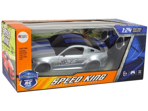 Radiovadāmā mašīna ar pulti Sports Car Speed King