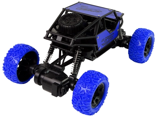 Radiovadāmā mašīna ar pulti Terrain Car Blue