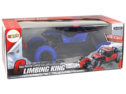 Radiovadāmā mašīna ar pulti Terrain Car Blue