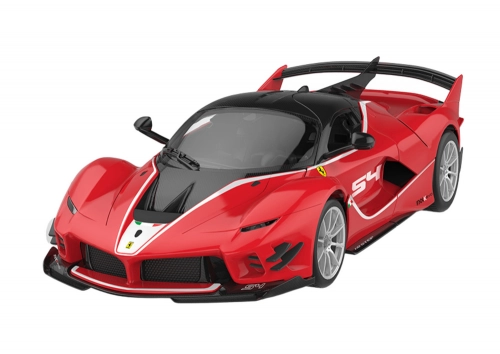 Radiovadāmā mašīna konstruktors Ferrari FXXK EVO Red ar pulti, 88 gab,