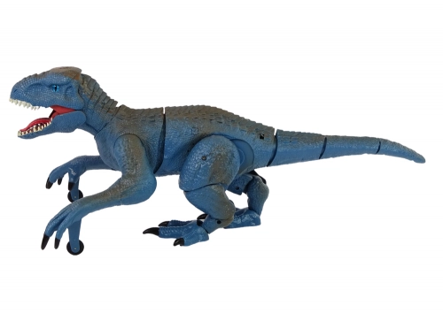Radiovadāms dinozaurs ar pulti Velociraptor Blue
