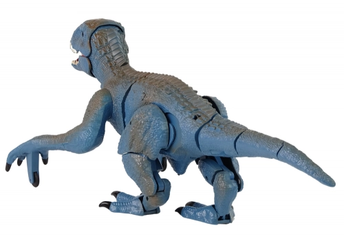 Radiovadāms dinozaurs ar pulti Velociraptor Blue