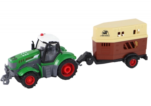 RC Tractor Remote Controlled Tractor Agricultural Machine Trailer Remote Control 1:24