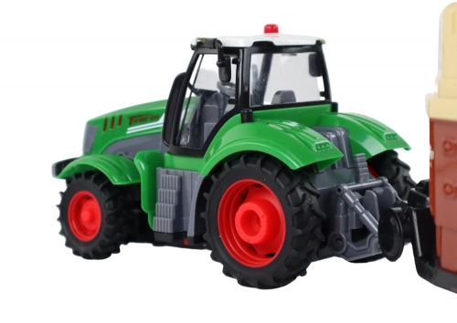 RC Tractor Remote Controlled Tractor Agricultural Machine Trailer Remote Control 1:24