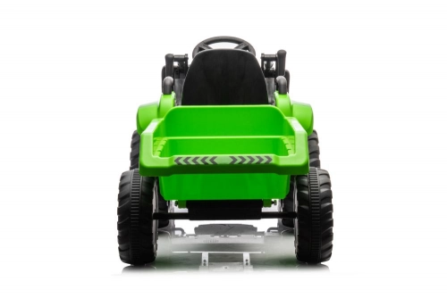 Bērnu elektriskais traktors ar kausu BW-X002A Green
