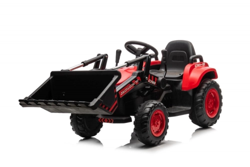 Bērnu elektriskais traktors ar kausu BW-X002A Red