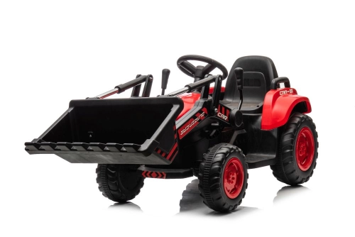 Bērnu elektriskais traktors ar kausu BW-X002A Red