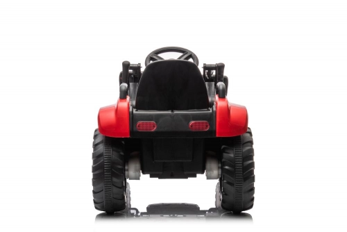 Bērnu elektriskais traktors ar kausu BW-X002A Red