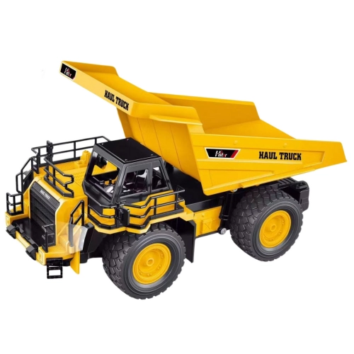 Remote Controlled Mining Dump Truck RC 2.4G 9CH Yellow