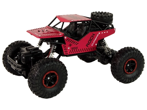 Remote Controlled RC Car 1:16 Black Red
