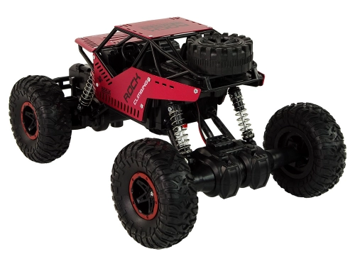 Remote Controlled RC Car 1:16 Black Red
