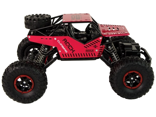 Remote Controlled RC Car 1:16 Black Red