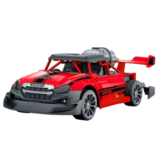 Remote Controlled RC Car 1:20 Lights Smoke Effect Red