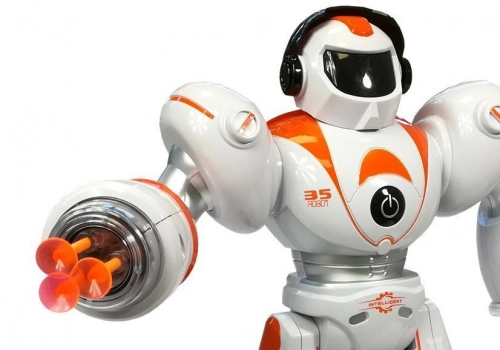 Remote Controlled Robot R/C Fires Bullets