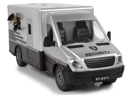 Remote Controlled Security Vehicle 1:18 scale Security Convoy Bank Car + 2.4 GHz R/C