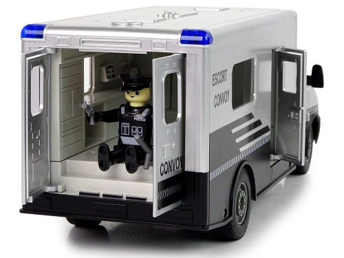 Remote Controlled Security Vehicle 1:18 scale Security Convoy Bank Car + 2.4 GHz R/C