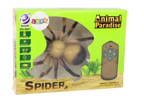 Remote Controlled Spider tarantula Remote R/C Yellow