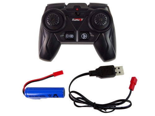 Remote-controlled tractor with grab handle Blue