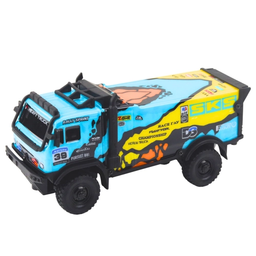 Remote Controlled Truck RC Remote Control Sounds Blue
