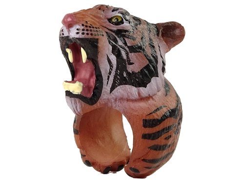 Ring on Hand Educational Animals Bengal Tiger