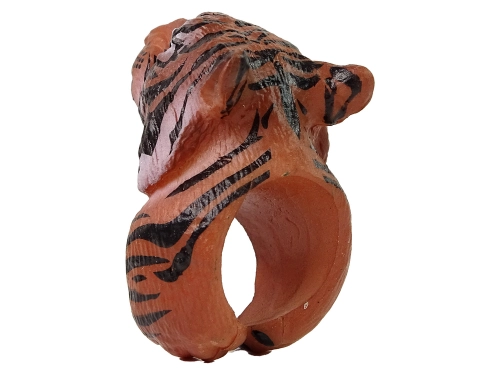 Ring on Hand Educational Animals Bengal Tiger
