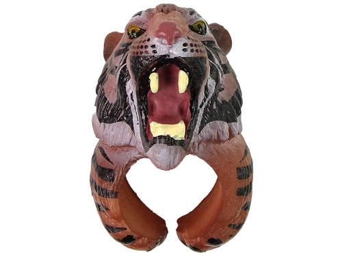 Ring on Hand Educational Animals Bengal Tiger