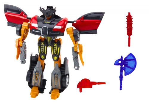 Robot Auto 2in1 Transformation Accessories Weapon Red