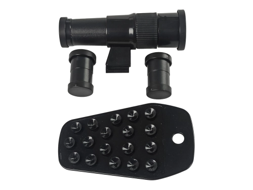 Scientific Educational Telescope With Yellow A  Phone Holder