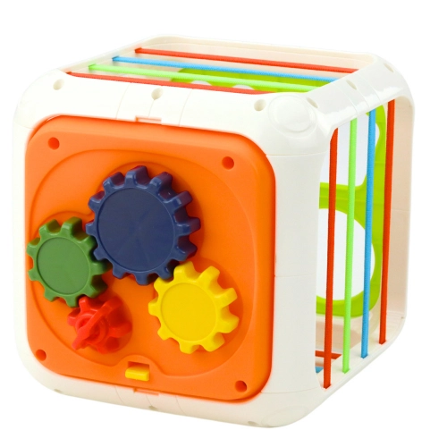 Sensory Cube Educational For Children Sorter Flexible Span Colored