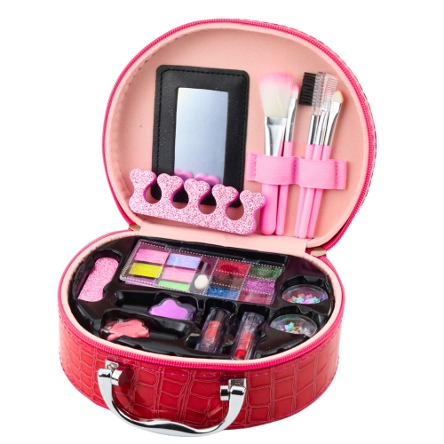 Set Cosmetics Capybara Eyeshadows Nail Polishes Red 15 pcs.