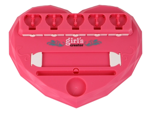Set for making bracelets, diamonds, heart pasting