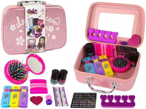 Set For Nail Art And Hair Decoration Casket
