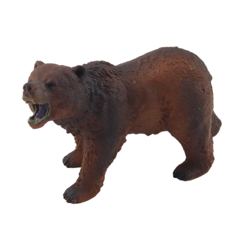 Set of 2 Figures Brown bear with cub  Forest Animals series