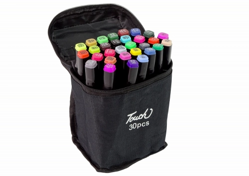 Set of 30 Double-sided Alcohol Markers Pro Touch  Bag