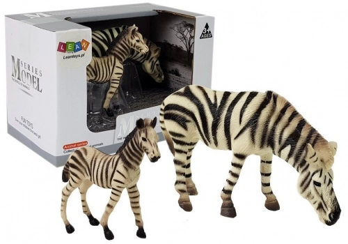 Set of figures Animals Africa Hippo Zebra